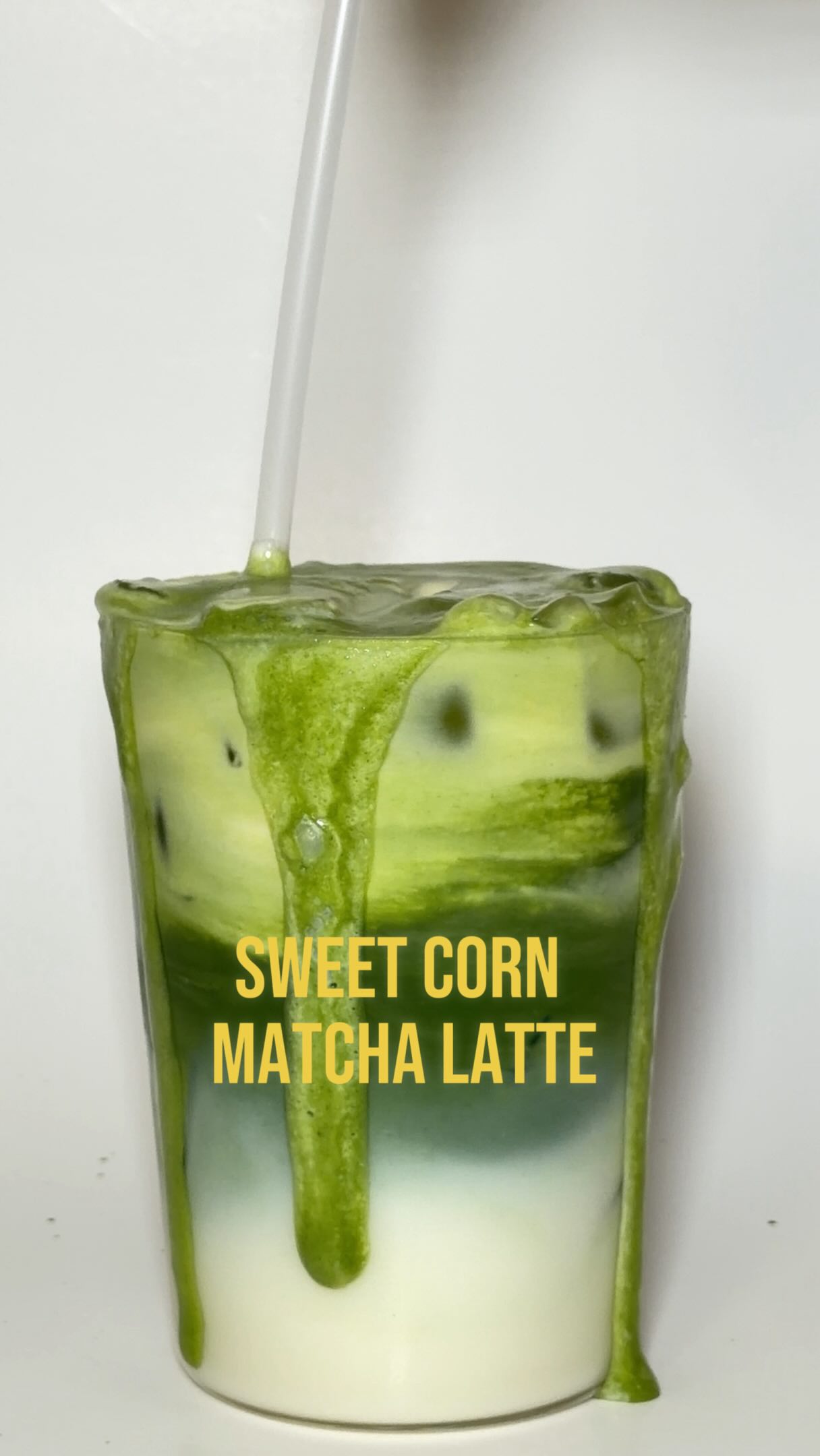 On the counter at Taz Matcha